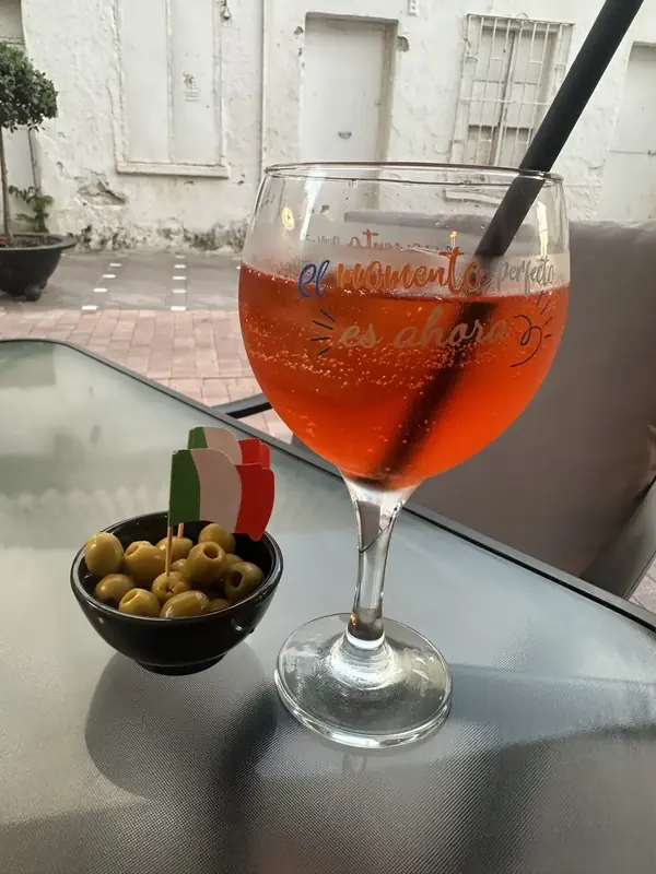 Spritz italiano — Gusto Restaurante Pizzeria, La Línea de la Concepción